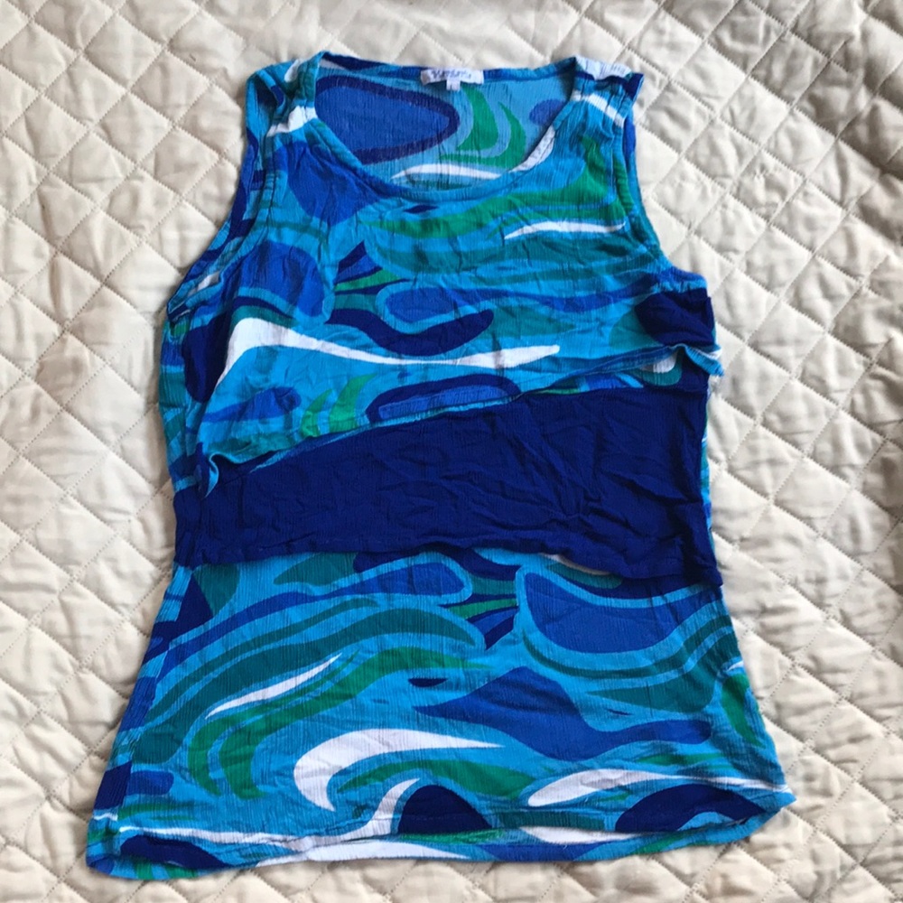Cute layered tank top